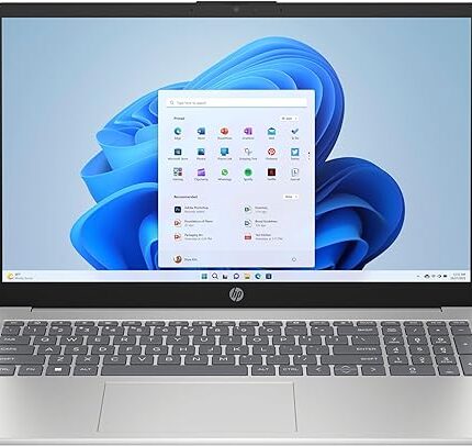 لابتوب اتش بي موديل 15-fd0029nx، شاشة FHD 15.6 بوصة، إنتل كور i5-1334U (جيل 13)، كرت شاشة إنتل أيرس Xe، رام 8GB، هارد SSD 512GB، ويندوز 11 هوم، فضي طبيعي، 9P7P3EA