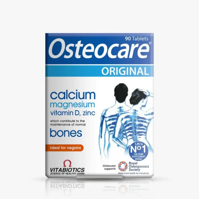 كبسولات أوستيوكير الأصلية للحفاظ على صحة العظام الطبيعية 90 قرص Osteocare