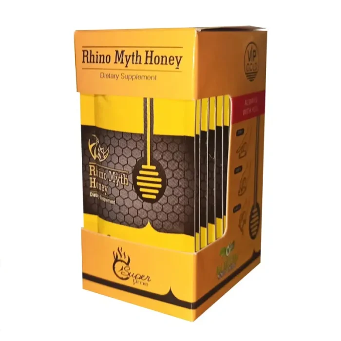 عسل الخصوبة للرجال راينو ميث الذهبي Rhino Myth Honey من خير الطبيعة لفترة أطول وأداء أقوى