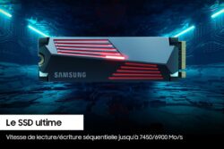 قرص SSD 990 برو بذاكرة مستديمة الجيل الرابع مع مشتت حراري من سامسونج، سعة 2 تيرابايت، nvme