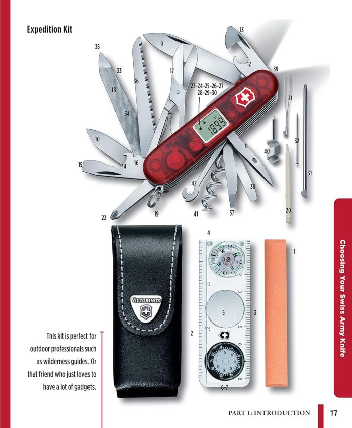 دليل Victorinox لسكين الجيش السويسري للتخييم والبقاء في الهواء الطلق: 101 نصيحة وخدع واستخدامات