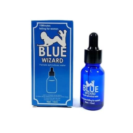 قطرة (بلو ويزارد - Blue Wizard) الأصلية الإثارة الأمريكية للنساء بأقل من 30 دقيقة